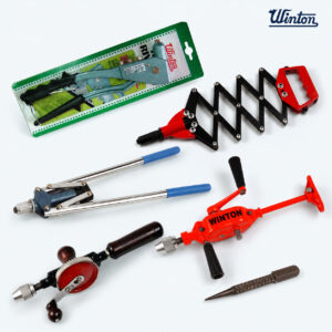 (W51) คีมย้ำรีเวทส์ สว่านเฟือง เหล็กส่ง